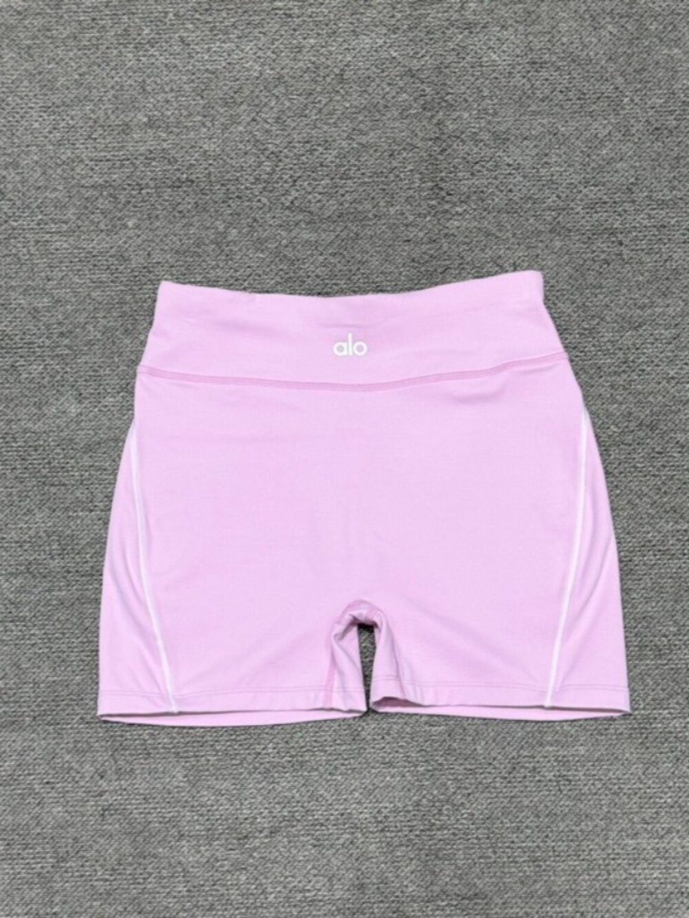 ALO Pink Tank Top & Stretch Shorts — Size S - Picture 2 of 4